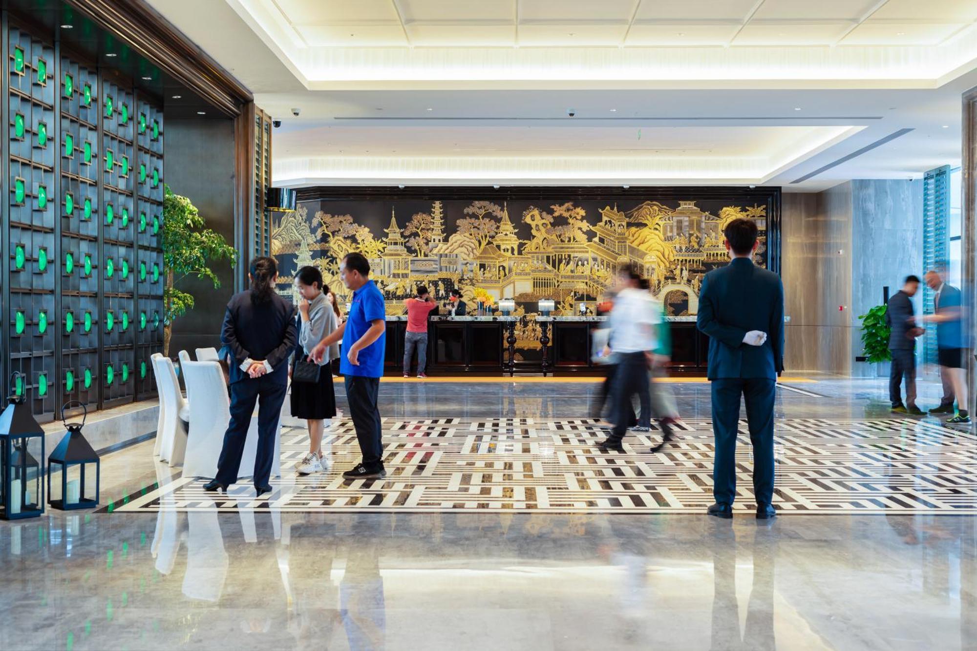 فندق Wyndham Grand Plaza Royale Hot Springs فنغهوانغ المظهر الخارجي الصورة